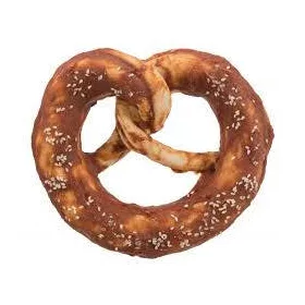   Trixie Denta Fun Pretzel with Duck - fogtisztító (kacsa) kutyák részére (15cm/140g), (csak gyűjtőre 25db/gyűjtő)