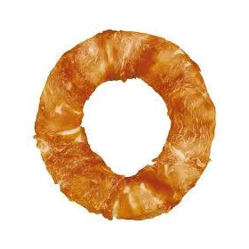   Trixie Denta Fun Chicken Chewing Rings - jutalomfalat (csirke,marhabőr) 20cm (225g)