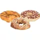 Trixie donuts - jutalomfalat (3 féle, kacsa,tőkehal,csirke) kutyák részére (ömlesztett) 10cm/100g