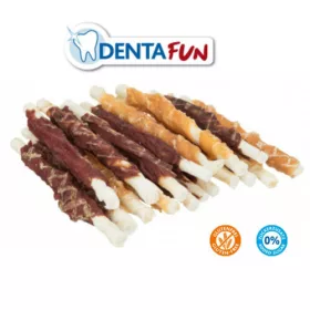 Trixie 31372 Denta Fun rágóka mix, 10cm, 250g