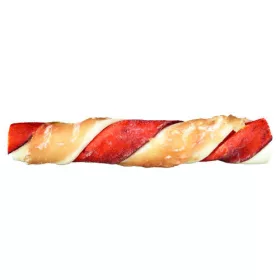   Trixie Denta Fun Barbecue Chicken Chewing Rolls - jutalomfalat (csirke, barbecue,marhabőr) 12cm (3db/105g)