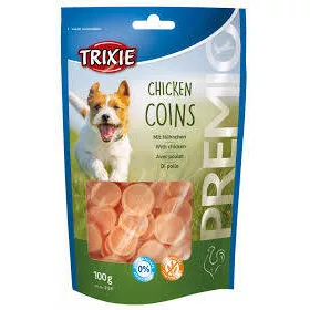   Trixie Premio Chicken Coins - jutalomfalat (csirke) kutyák részére (100g)