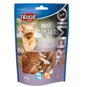   Trixie PREMIO Rabbit Drumsticks - jutalomfalat (nyúl) 8db/100g
