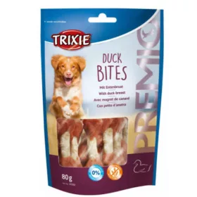   Trixie Premio Duck Bites - jutalomfalat (kacsa) kutyák részére (80g)