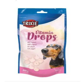   Trixie Vitamin Drops with Yoghurt - jutalomfalat (joghurt) 200g