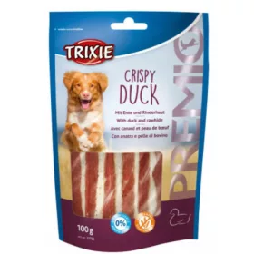   Trixie Premio Crispy Duck - jutalomfalat (kacsahús) kutyák részére  (100g)