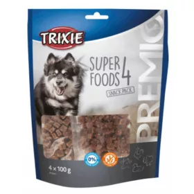   Trixie PREMIO 4 Superfoods - jutalomfalat (csirke,kacsa,marha,bárány) 4x100g