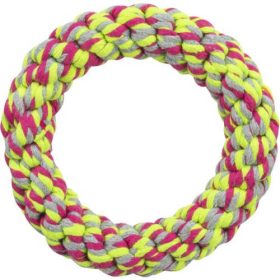   Trixe Rope Ring - játék (karika kötélből, fogtisztítós) kutyák részére (14cm)