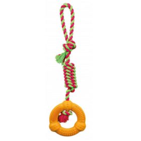 Trixie 33191 játék kötél karikával 12cm/41cm