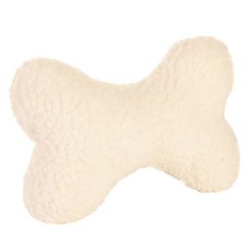   Trixie Fur Bone Toy - bárányszőr jellegű játék (csont) kutyák részére (20cm)