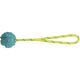 Trixie Aqua Toy Ball on Rope - natúr gumi játék (labda kötéllel) kutyák részére (7/35cm)
