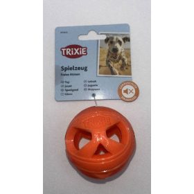 Trixie Honeycomb labda játék, TPE, 6cm, narancs