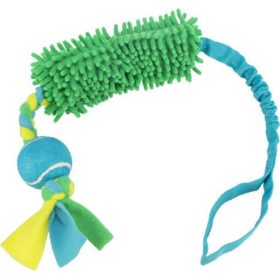   Trixie Bungee Rope for Tugging with Tennis Ball - játék (kötél teniszlabdával) kutyák részére (85cm)