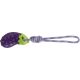 KT25.Trixie Aubergine on a Rope - játék (padlizsán, kötélen) kutyák részére (20cm/39cm)