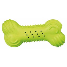   Trixie Rustling Bone Dog Toy - natúr gumi játék (zörgős csont) kutyák részére (11cm)