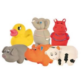   Trixie Baby Zoo - latex játék (több féle figura) kutyák részére (9cm)