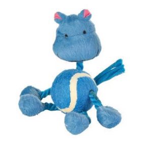   Trixie Tennis Ball and Rope - játék (labda,kötél) kutyák részére (16cm)