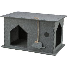 Trixie Lene bújó, filc, 54x30x35cm, szürke