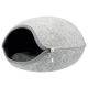 KT25.Trixie Cave Luna -  Filc kuckó (világosszürke) kutyák és macskák részére (58x39x54cm)