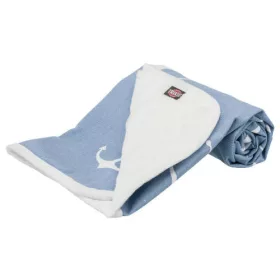   Trixie Anchor Blanket - mintás takaró (világoskék) kutyák részére (150x100cm)