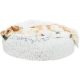 KT25. Trixie Harvey Bed - kerek fekhely (fehér/fekete) kutyák részére (100cm)