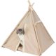 Trixie Cave Tipi Boho - vászon (pamut) barlang (bézs) macskák részére (55x65x55cm)