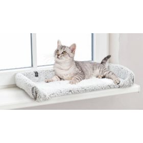   Trixie Cave Calida - bújó 50x30x35cm, szürke,fehér/fekete