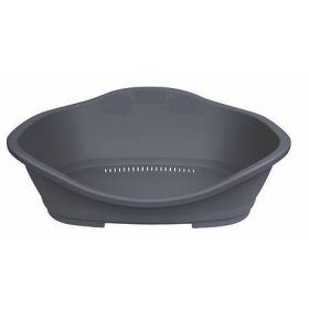   Trixie Sleeper Plastic Bed - műanyag fekhely (sötétszürke) kutyák részére (72/88cm)