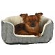 Trixie Bed Davin - szögletes, peremes ágy (szürke/krém) kisállatok részére (60x45cm)