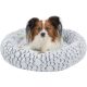 Trixie Mila Bed - kerek, peremes fekhely (fehér/szürke) kutyák részére (60cm)