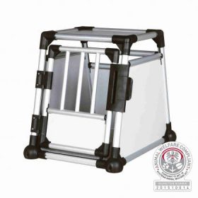   Trixie Transport Box - Aluminium szállítóbox (ezüst) 48×57×64cm (max:15kg)