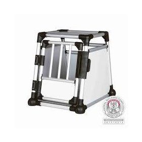   Trixie Transport Box - Aluminium szállítóbox (ezüst) 55×62×78cm (max:20kg)