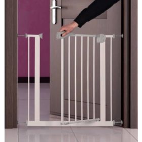   Trixie Dog Barrier - biztonsági kutyarács (fehér) 75–85×76cm