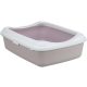 Trixie Litter Tray - peremes macska wc (világos lila/fehér) macskák részére (37x15x48cm)