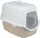 Trixie Vico Cat Litter Tray - Fedeles macska WC (mályva/fehér) 40x40x56cm