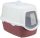 Trixie Vico Cat Litter Tray - Fedeles macska WC (berry/fehér) 40x40x56cm