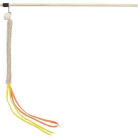   Trixie Playing Rod - játék macskapeca (szalagos) macskák részére (40cm)(KIZÁRÓLAG RENDELÉSRE!)