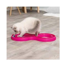   Trixie Flashing Ball Race - játék (világító labda pályával) macskák részére (65x31cm)