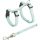 Trixie Junior Harness with Lead - hám és póráz szett (mintás) kölyökmacskák részére (21–33 cm/8 mm, 1.20 m)