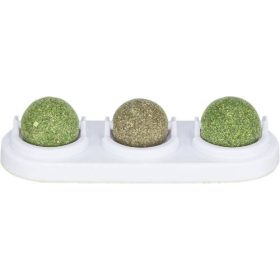   Trixie Matatabi Ball with Holder - játék (macskamenta labda, tartóval) macskák részére (5cm)