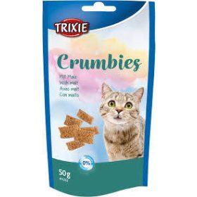   Trixie Malt Crumbies - jutalomfalat (szőroldós) macskák részére (50g)