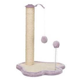   Trixie Junior Scratching Paw with Post - kaparófa (világoslila/natúr) macskák részére (50cm/6,5cm)