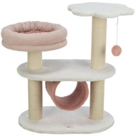  Trixie Cat Tree Arianna - kaparófa (fehér/pink) macskák részére (70cm)