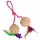 Trixie 2 Balls on a Rope - játék (labdák) macskák részére (4,5cm)