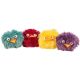 Trixie Rattle ball, plush, various - játék csörgő labda macskák részére (6cm)