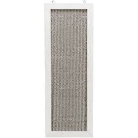   Trixie scratching board with wooden - kaparószönyeg (szürke,fehér) macskák részére (28x78cm)