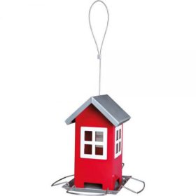   Trixie Bird Feeder - vadmadár etető (ház forma,piros) 19x20x19cm