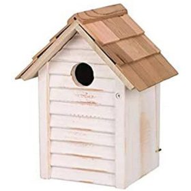   Trixie Nesting Box - fészkelő odú (fehér) vadmadarak részére (3.3cm) 15X24X15cm