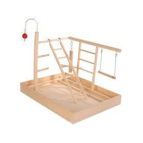   KT24:Trixie Wooden Playground - játszótér (fa) díszmadarak részére (34x26x25cm)