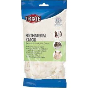   Trixie Nesting Material - fészekbélés (krémszín) madarak és rágcsálók részére (100g)